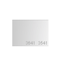 Eintrittskarte DIN A7 2 x nummeriert 4/4 farbig mit beidseitig partieller Glitzer-Lackierung