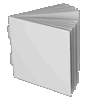 Hochzeitszeitung mit Drahtheftung, Endformat Quadrat 21,0 cm x 21,0 cm, 20-seitig